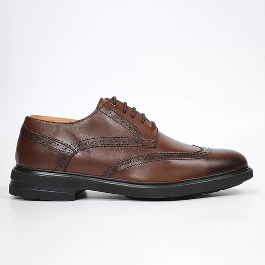 Brown LEATHER SHOES